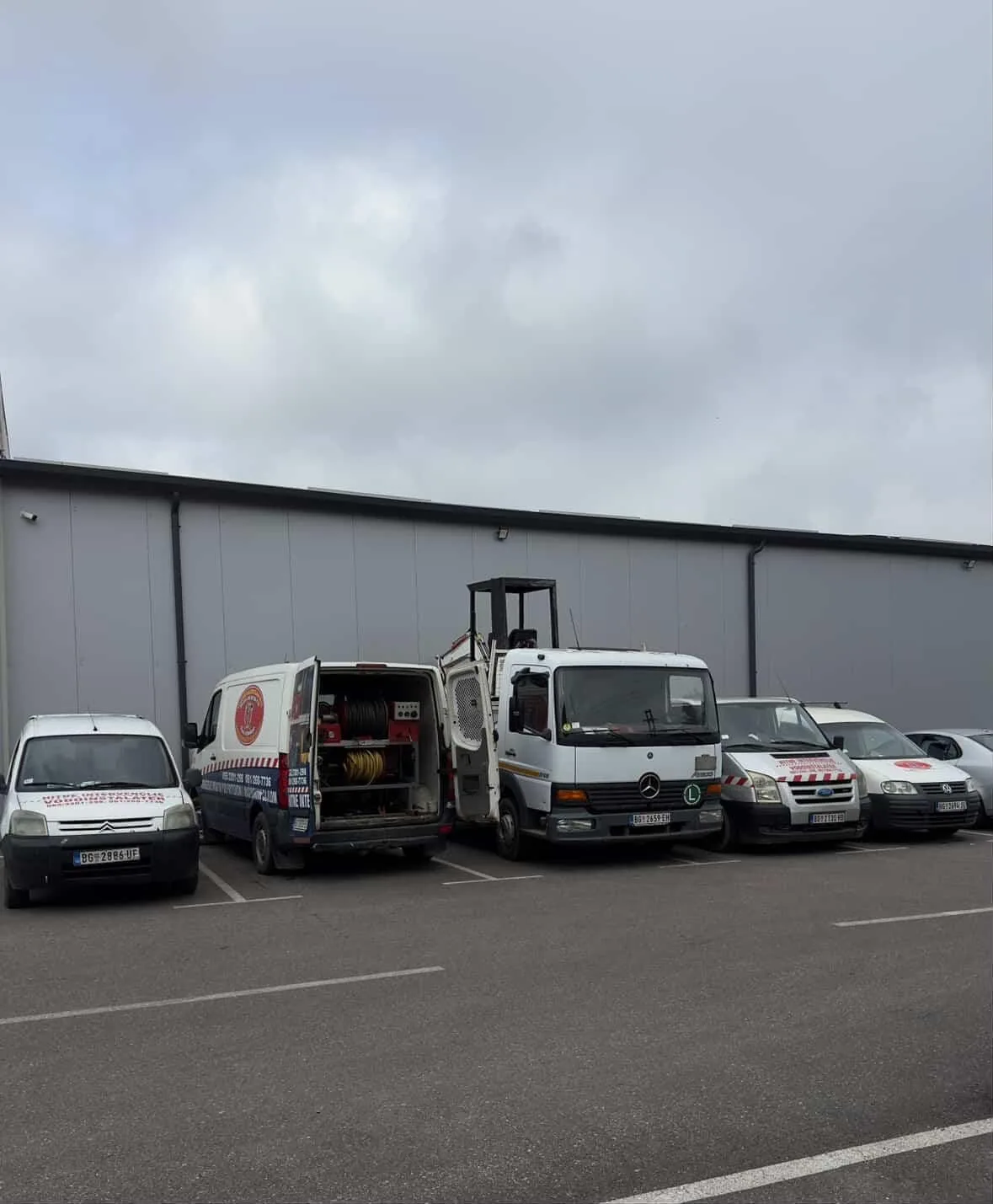 Naša vozila - vodoinstalater Beograd